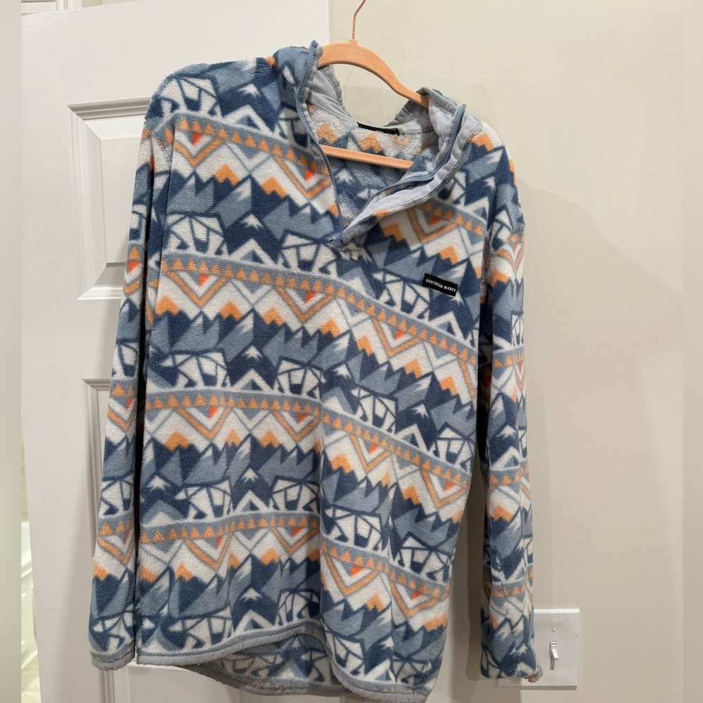 Southern Marsh Printed Fleece